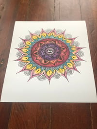 Image 1 of Watercolor Mandala