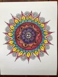 Image 2 of Watercolor Mandala