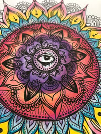 Image 4 of Watercolor Mandala