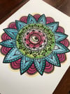 Watercolor Mandala 6