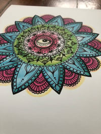 Image 1 of Watercolor Mandala 6
