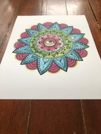 Image 4 of Watercolor Mandala 6