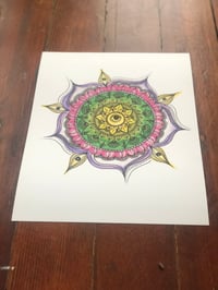 Image 2 of Watercolor Mandala 7