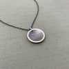 Small Sterling Silver Be Kinder Quote Necklace