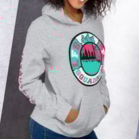 Image 2 of LFS ALL CITY SQUADRON LOGO (MIAMI EDITION) GREY HOODIE