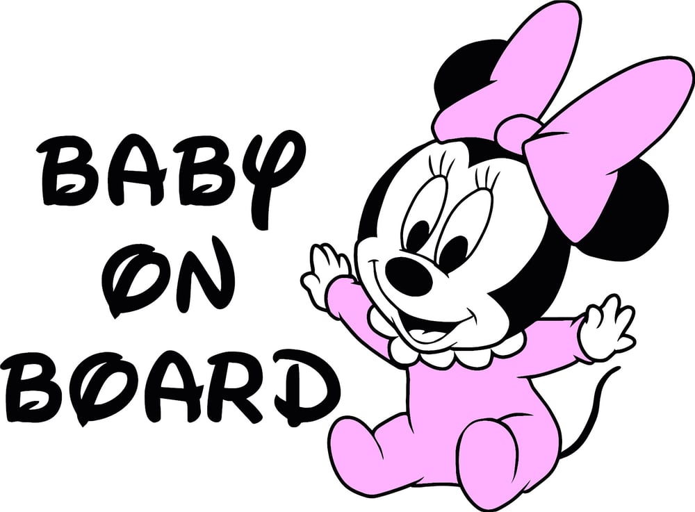 Image of Baby Cartoon on Board