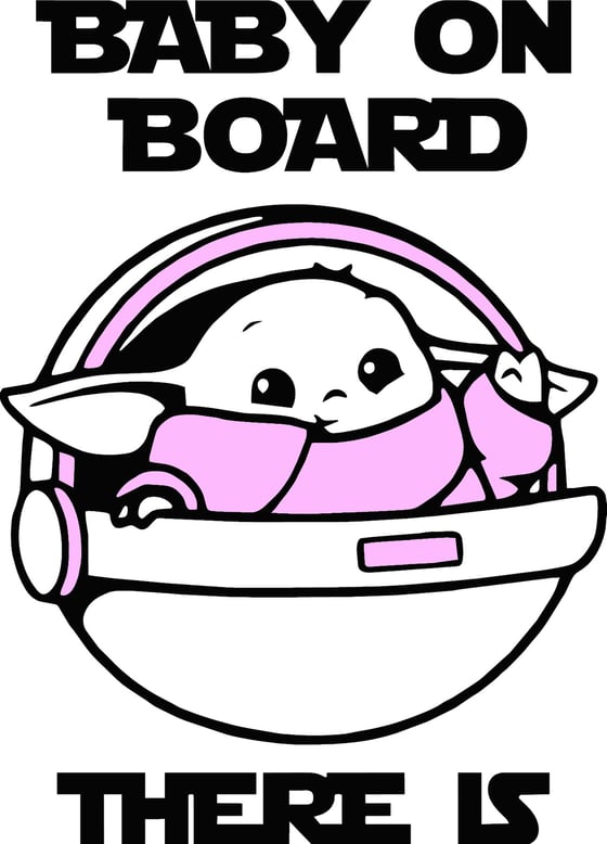 Image of Baby Yoda on Board