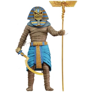  Iron Maiden Pharoah Eddie Clothed 8" Action Figure