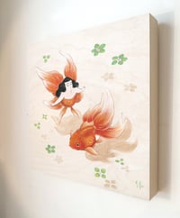 Image 4 of Goldfish Keeping Original Painting