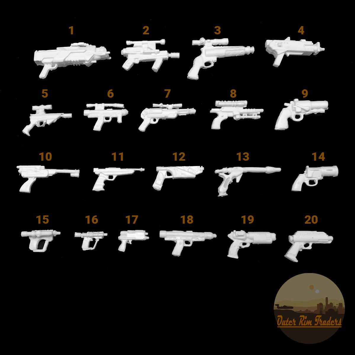 Image of Blaster Selection