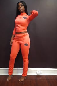 Image 2 of "ROSE LOVER" 2PIECE TRACKSUIT(PINK)