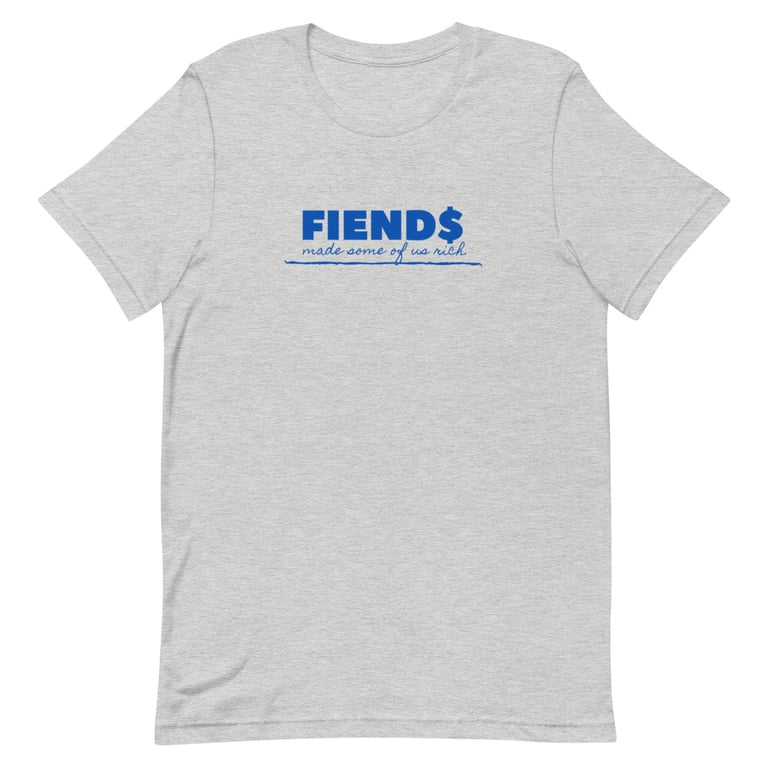 FIEND$ JEEZY Blue  Short-Sleeve T-Shirt Image 2
