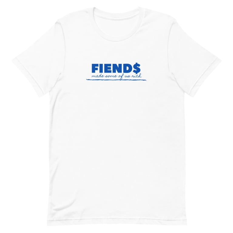 FIEND$ JEEZY Blue  Short-Sleeve T-Shirt