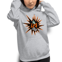 Image 2 of LFS ZNG ROCKOUT (GREY HOODIE)