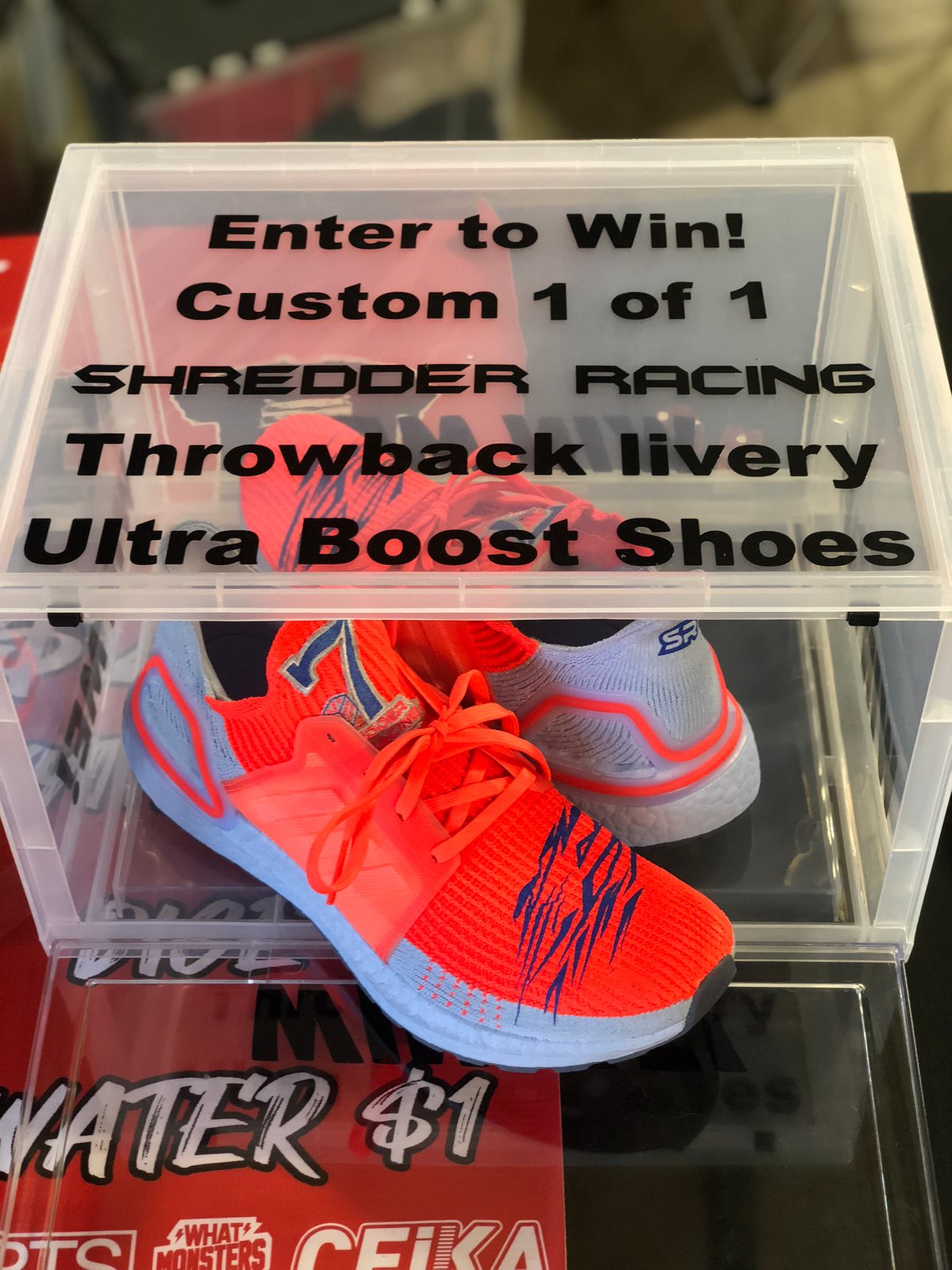 Image of Custom Shredder Racing UltraBoost Sneakers!