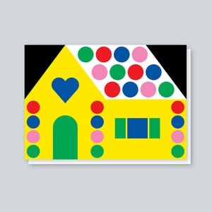 Image of Gingerbread House card