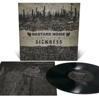 Image 2 of BASTARD NOISE / SICKNESS "Death's Door" LP