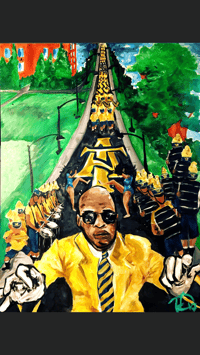 THE HILL (canvas print) 