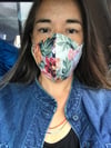 Floral Drip Mask - Vintage Ralph Lauren Fabric 