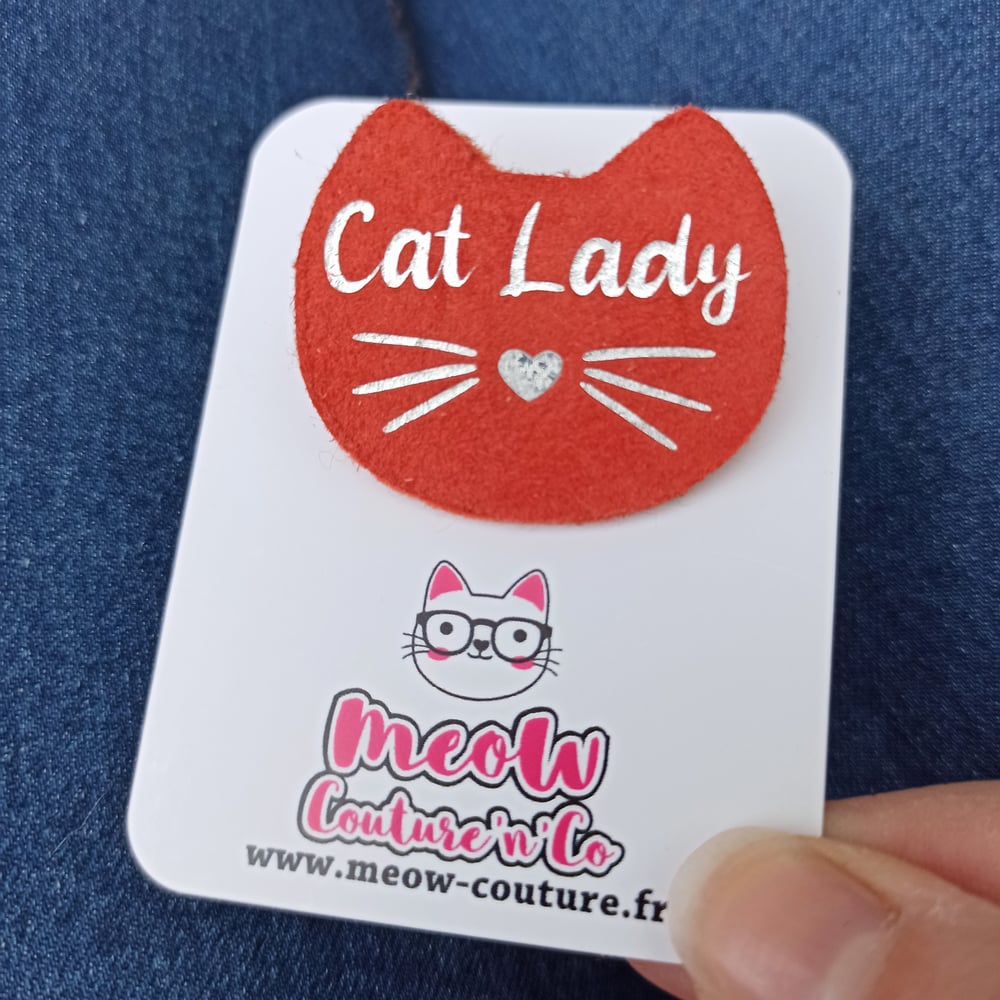 Image of Broche Cat Lady