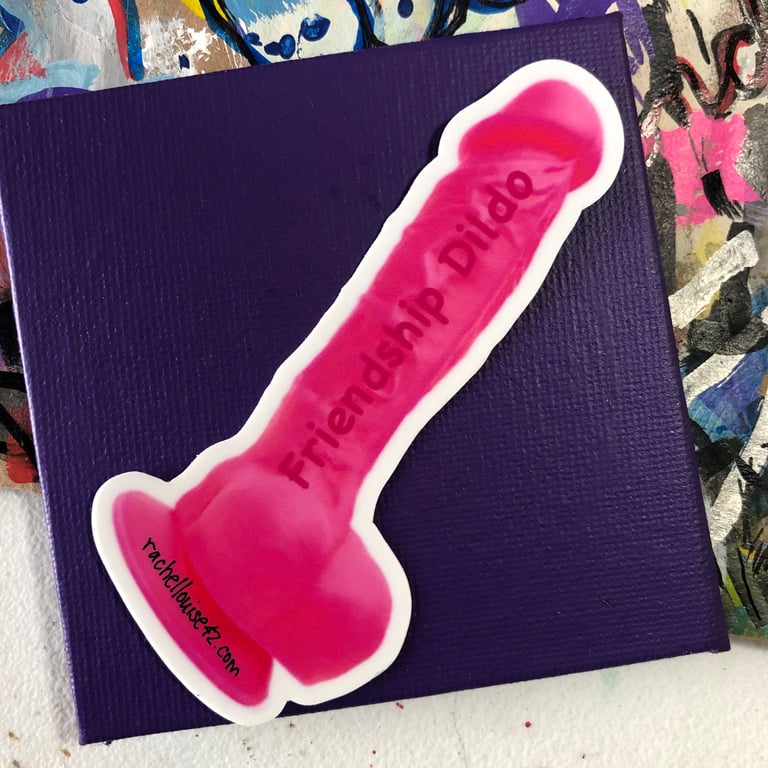 Friendship Dildo Sticker