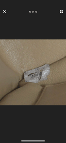Image 4 of Chanel Beige and Gold Suede bag