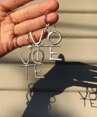 Image 1 of V-O-T-E  Hoops