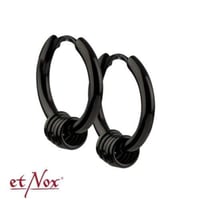 Image 1 of "Rings´ Hoop" with rings, black
