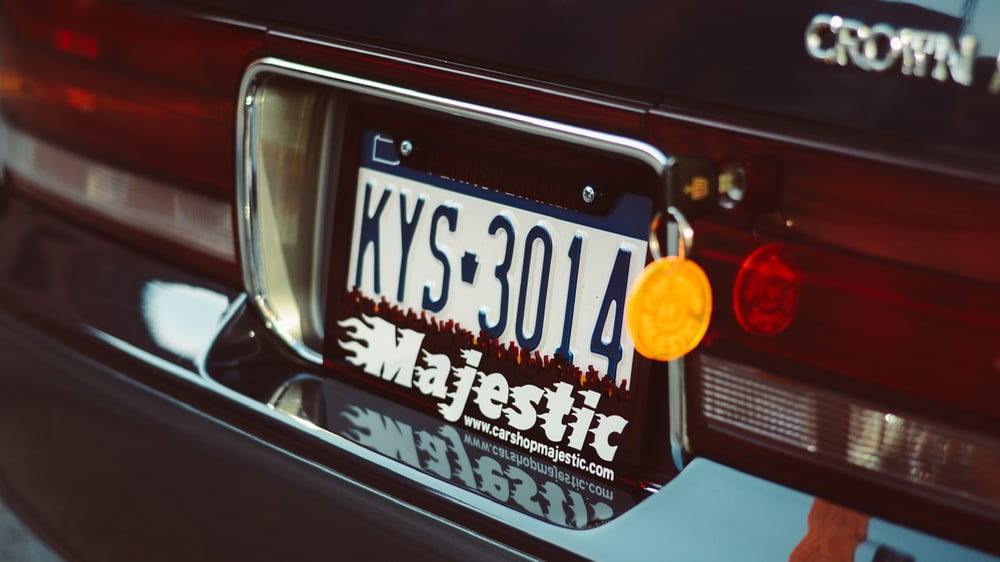 Image of Majestic Flame Plate Frames