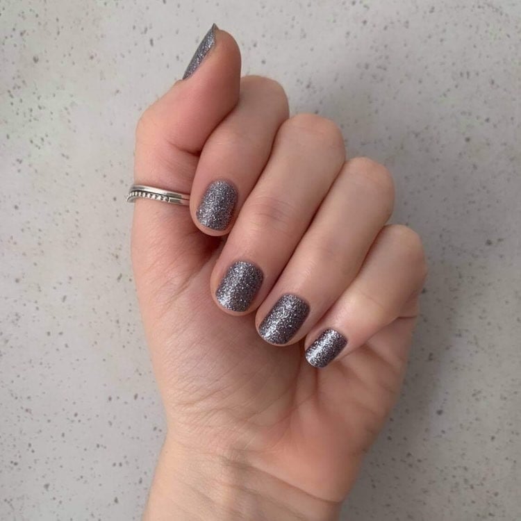 Graphite Nail Polish Strip