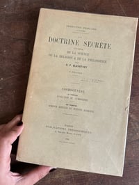 Image 17 of La doctrine secrète, deux tomes, Helena Blavatsy, 1946!