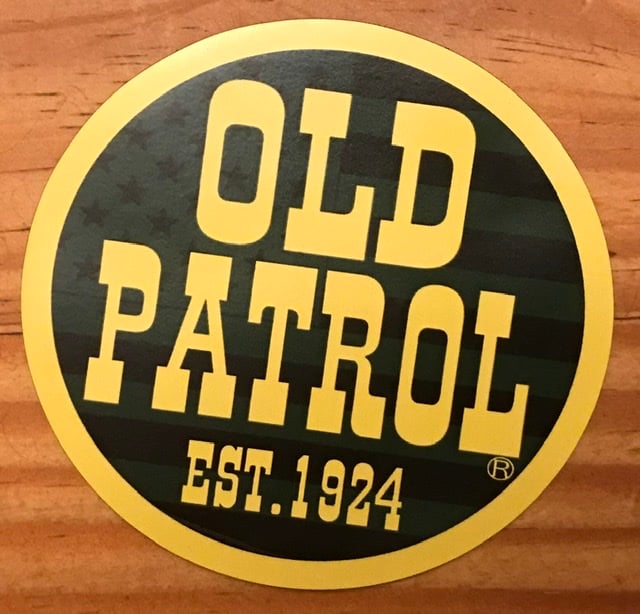 Image of OLD PATROL LOGO MAGNET