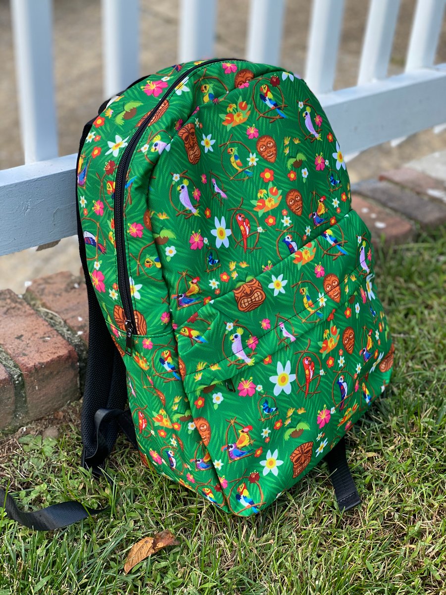 Enchanted tiki 2025 room backpack