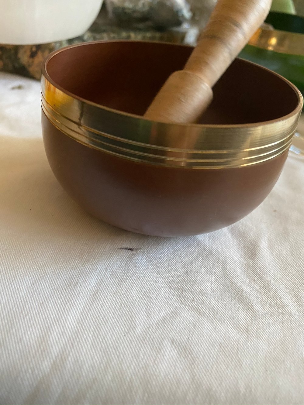 Image of Sacral Chakra Brass Singing Bowl