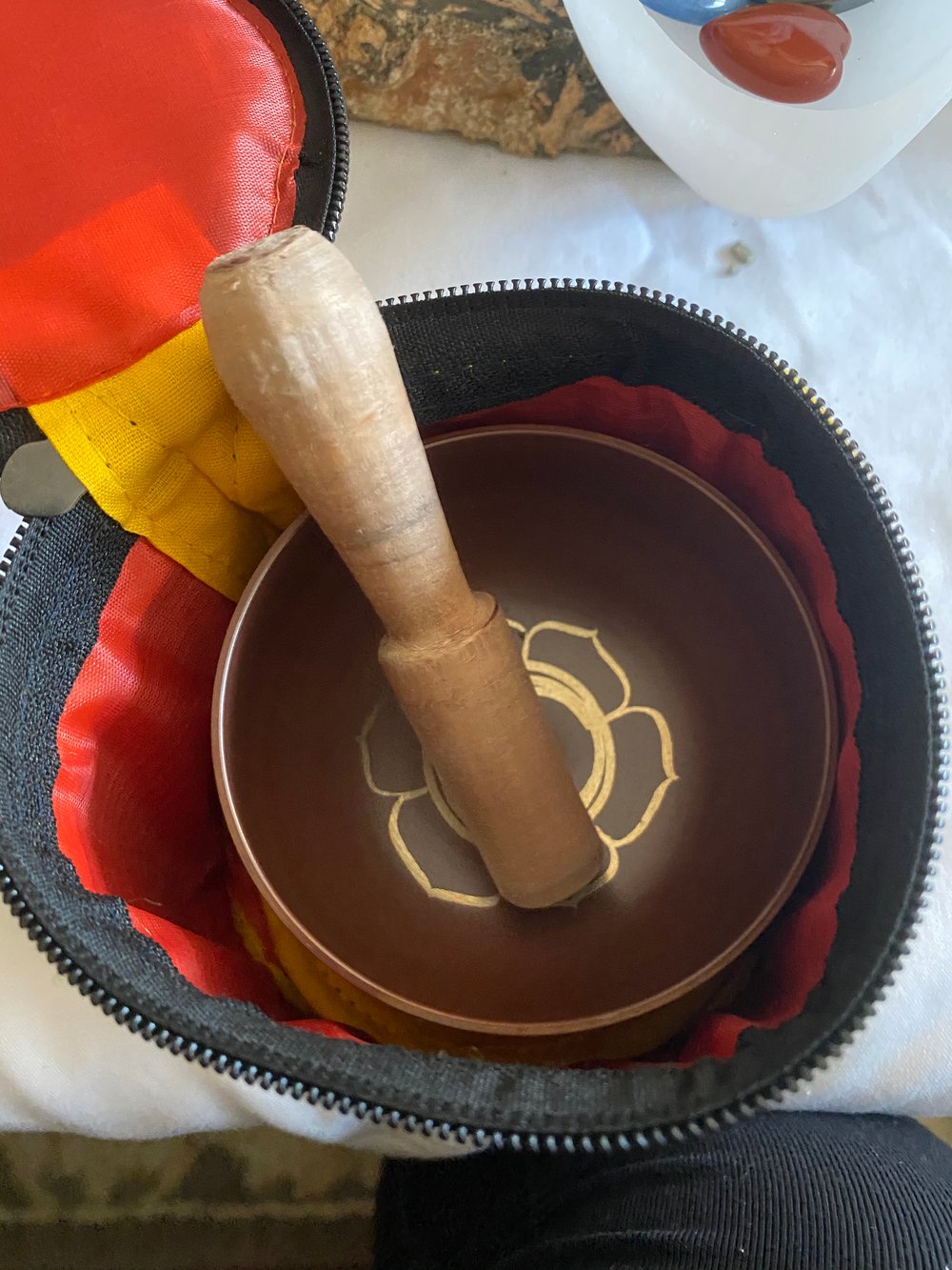 Image of Sacral Chakra Brass Singing Bowl