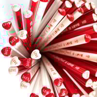 Image 3 of Heart shaped pencil