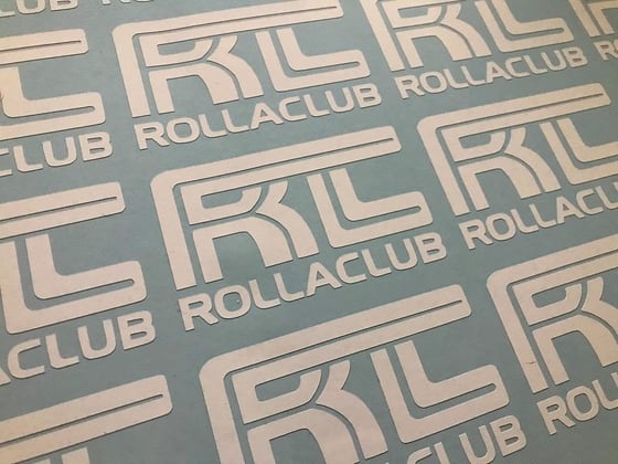 Image of RollaClub Logo - Vinyl Decal