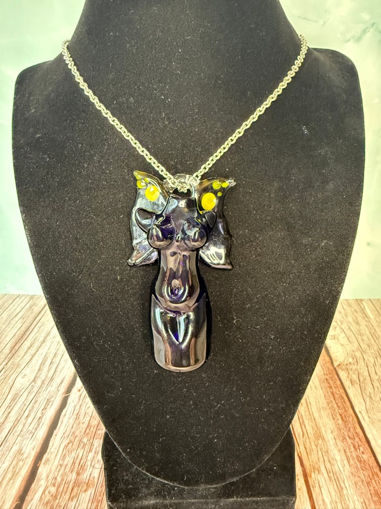 Image of Butterfly Goddess One-Hitter Pendant Collaboration 
