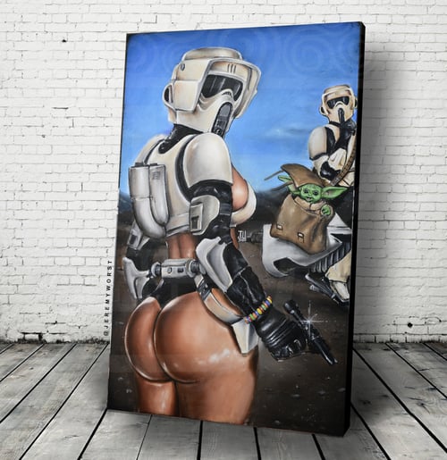 Image of Scout Troopers by Jeremy Worst