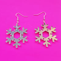 Image 3 of Snowflake Earrings - Pre-Order