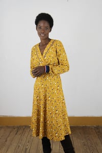 Image 1 of ROBE FIFTIES jaune