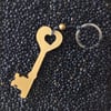 keychain heart