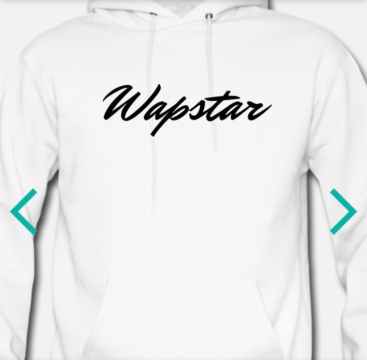 WHITE  WapStar Hoodie