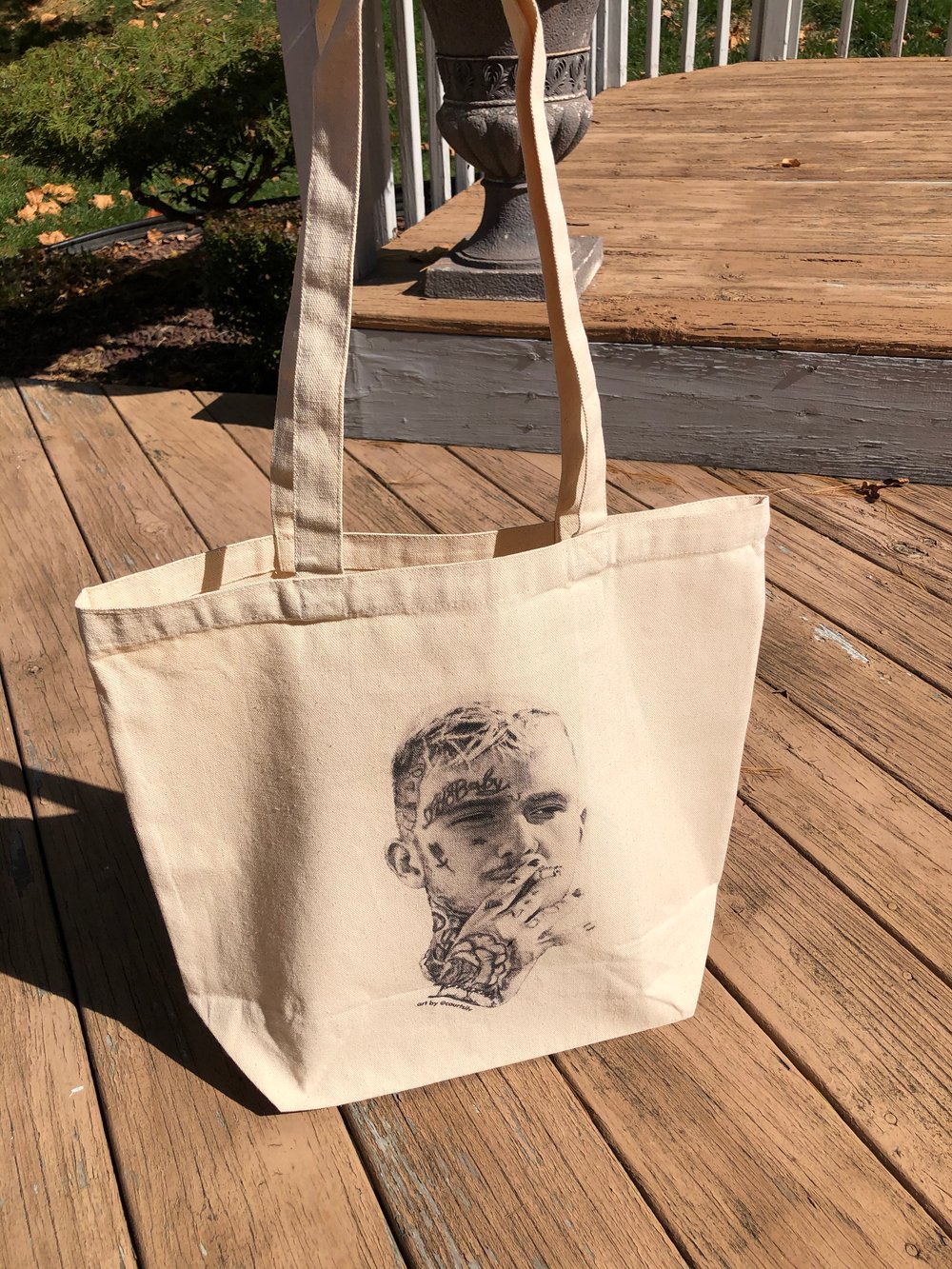 Lil Peep 15x18" Canvas Tote Bag