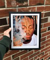 Juice WRLD 8.5x11" Framed Print