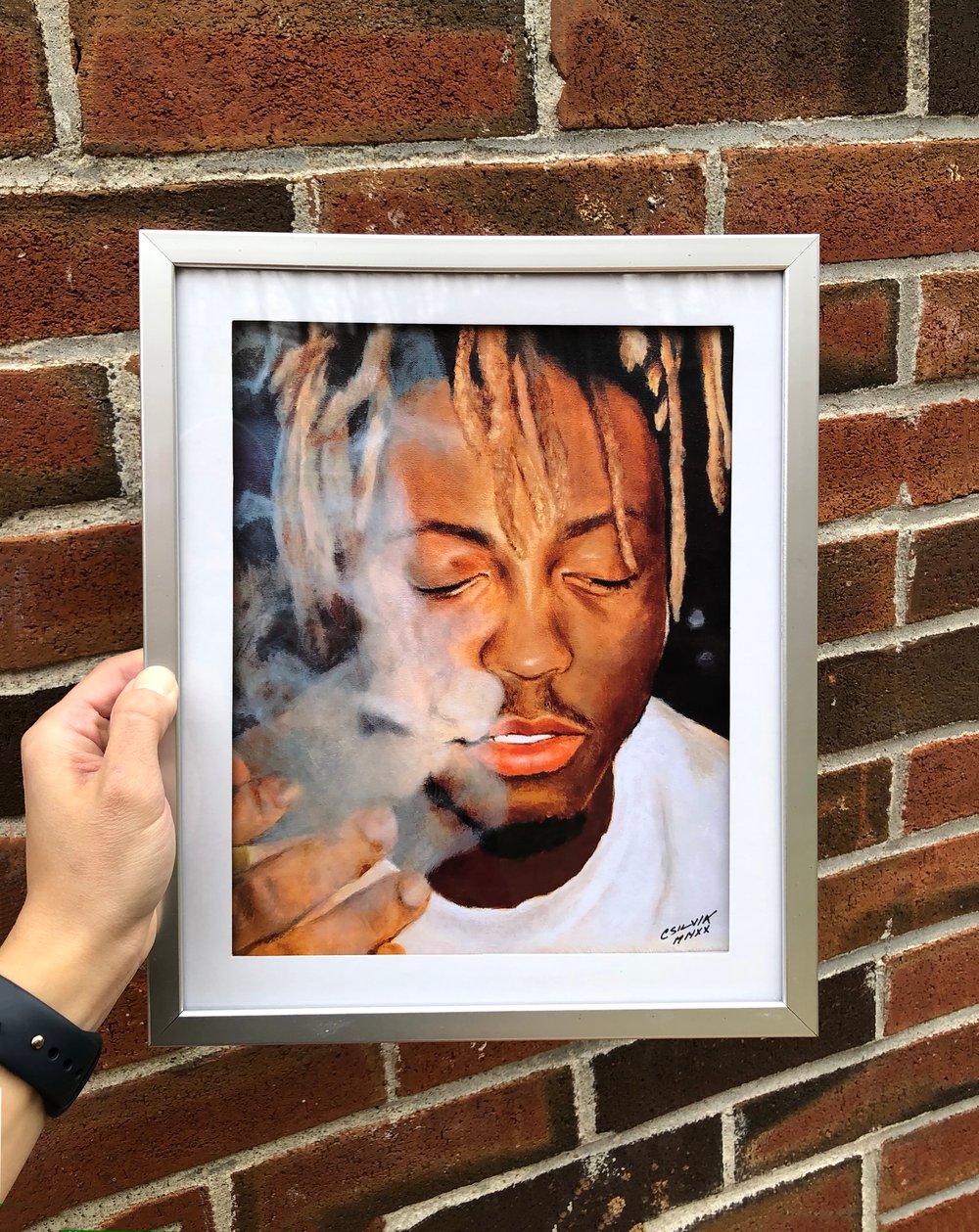 Juice WRLD 8.5x11" Framed Print