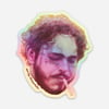 3" Holographic Post Malone Die Cut Sticker