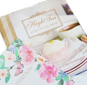 Image of High Tea Cookbook & Party Invitations