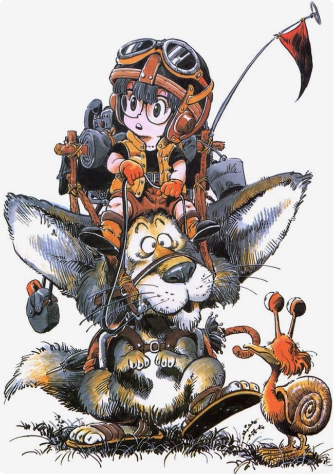 Akira Toriyama Illustrations - Dragon Ball The World