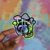 Returned Skull Holographic Sticker Image 2